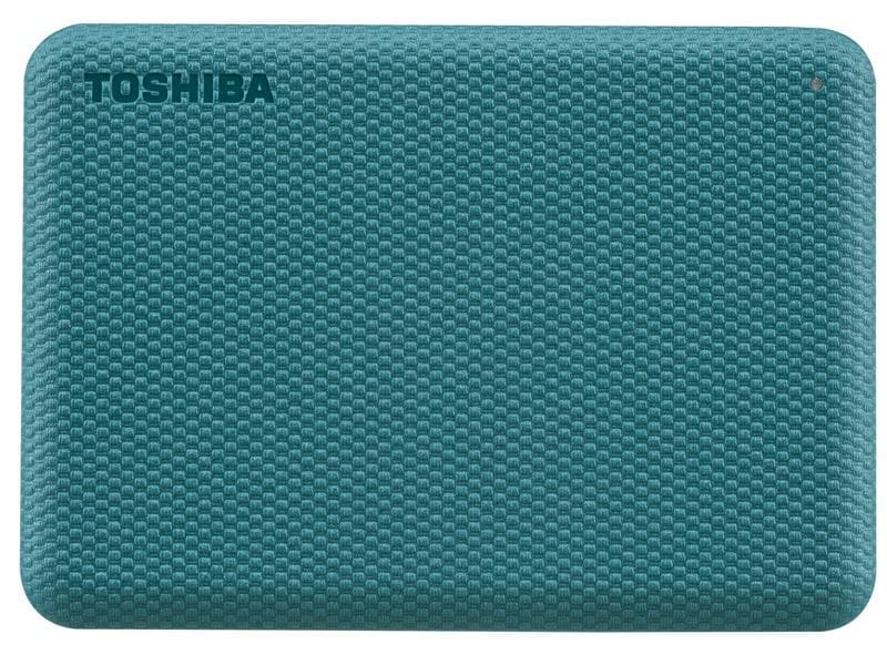 Toshiba Externe Festplatte Canvio Advance 2 TB, Grün Externe Festplatte mit 2 TB