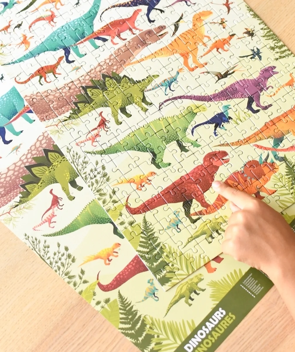 POPPIKPUZZLE DINOSAURES 280 PIÈCES