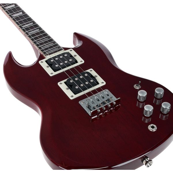 Flight Pioneer Tenor E-Ukulele Cherry