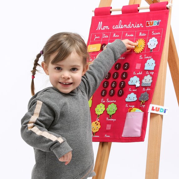 Calendrier Basic rose
