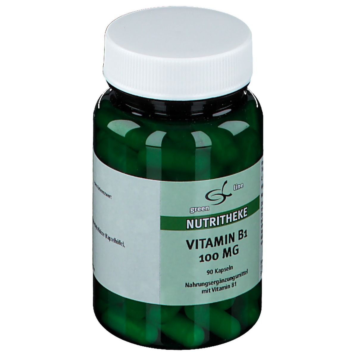 green line NUTRITHEKE Vitamin B1 100 mg