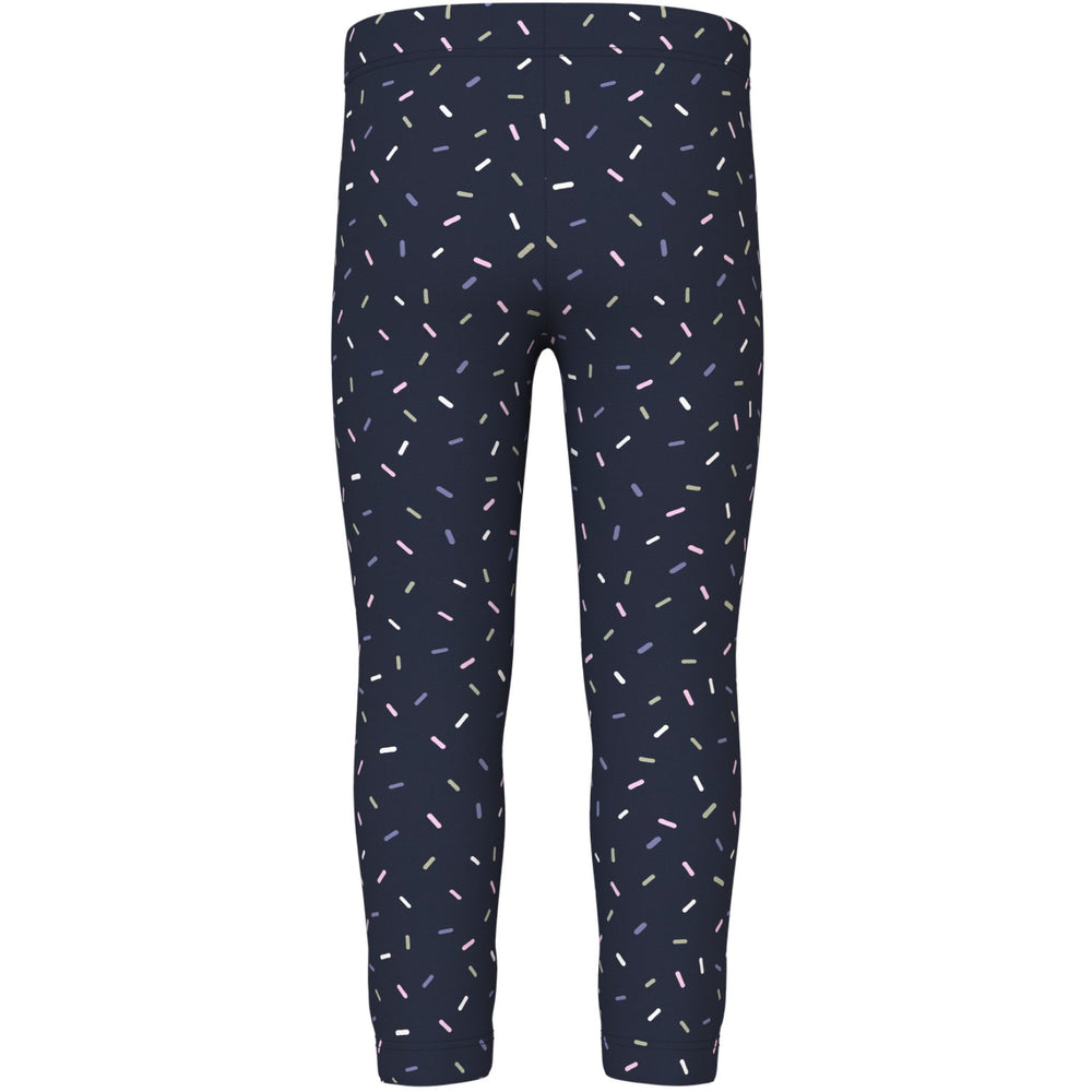 Køb Name It Navy Blazer Sprinkles Nmfvivian Aop Leggings