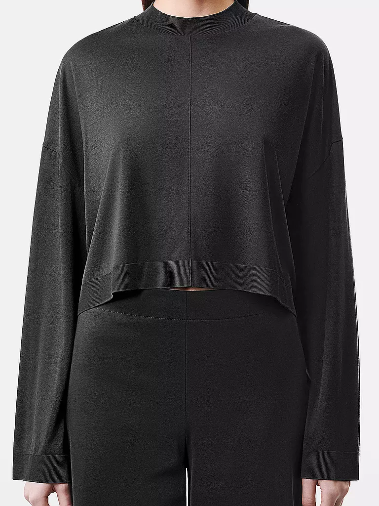 DRYKORN Langarmshirt CEDARIA schwarz