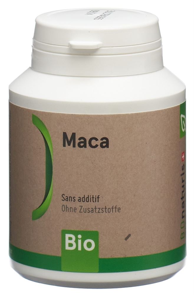 BIONATURIS Maca 350 mg<br>120 Stück, Dose, Kapsel, Bio