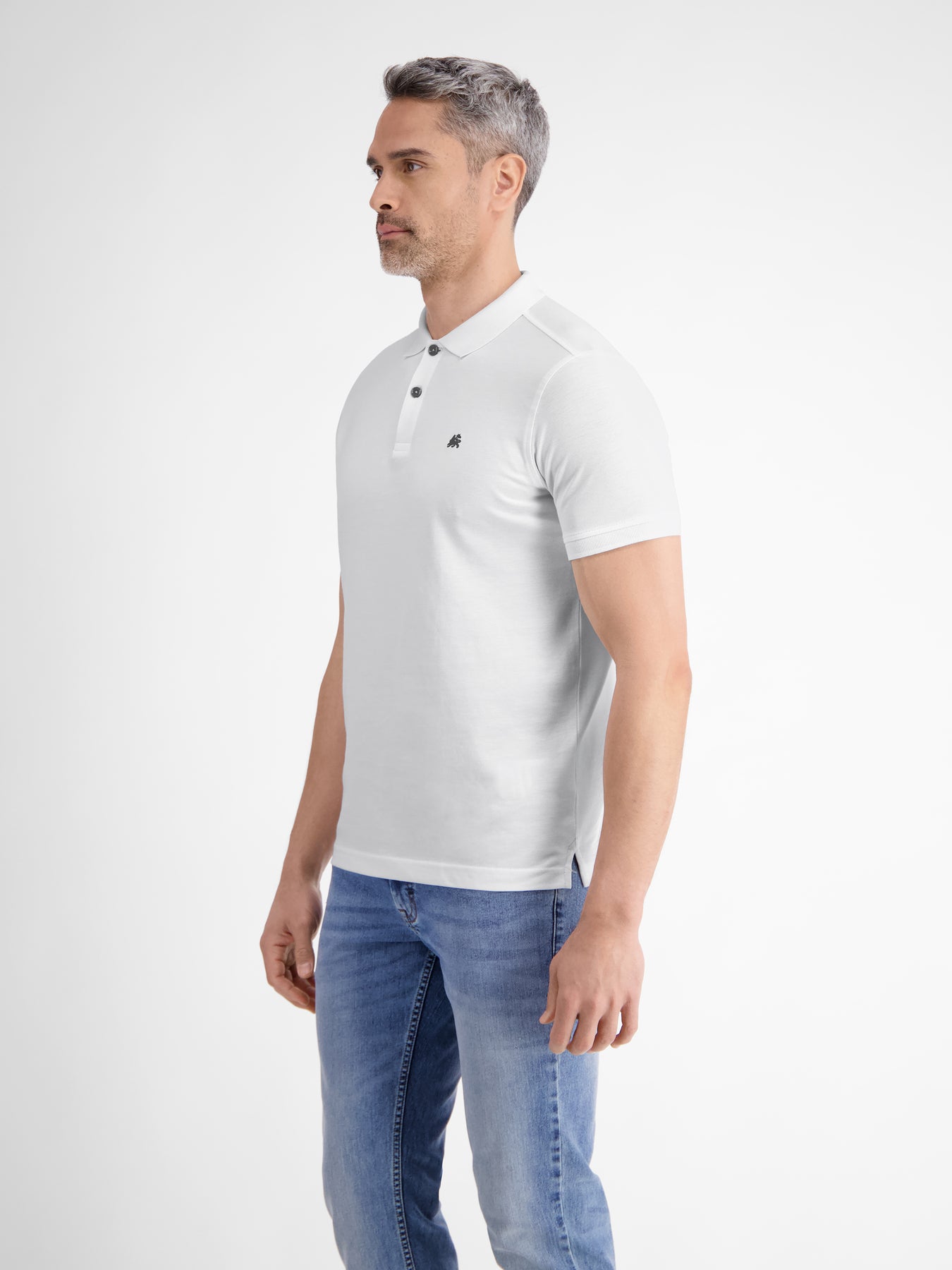 Basic Poloshirt für Herren, unifarben