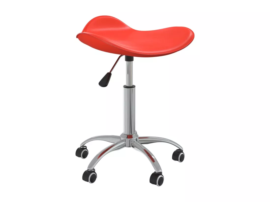 Chaise de bureau Rouge Similicuir