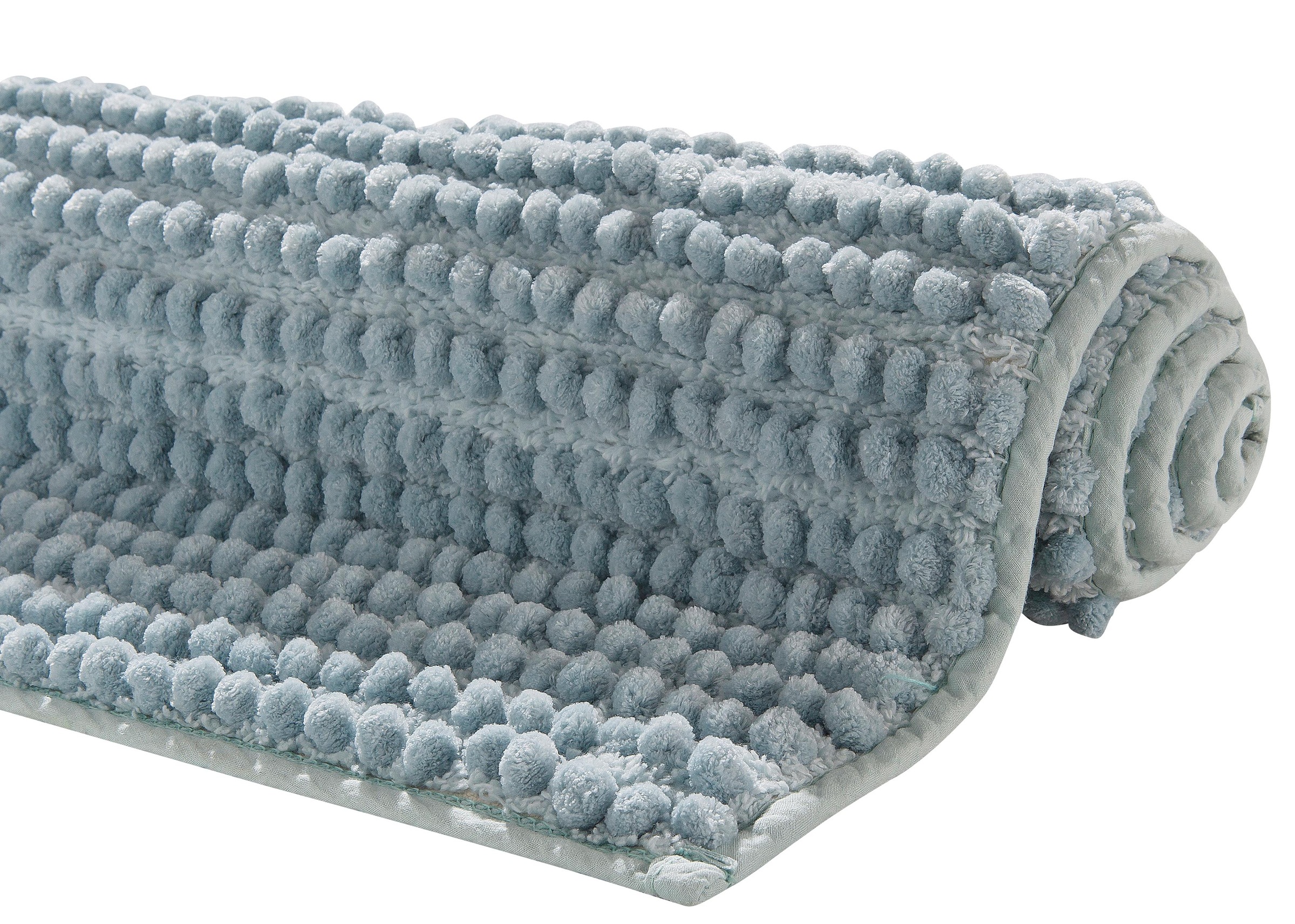 my home Badematte »Renat, Badvorleger, Badezimmer Teppich, Scandi« Höhe 15 mm fussbodenheizungsgeeignet | schnell trocknend | strapazierfähig Badteppich, Badgarnitur, Chenille-Optik, auch als 3 tlg. Set