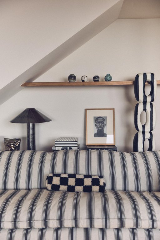 HKliving 70's Ceramic vaas set van 4 Canyon