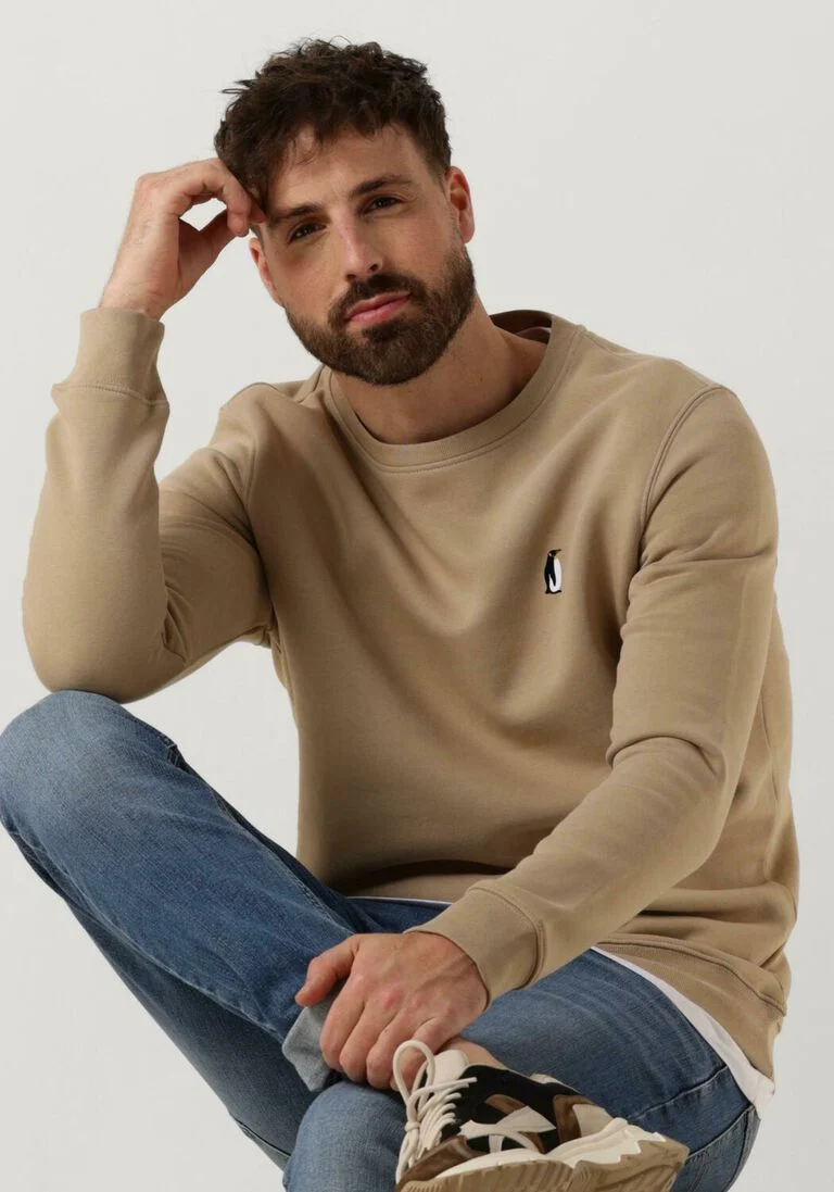 STR\u00D8M Clothing beige str&oslash;m clothing trui sweater