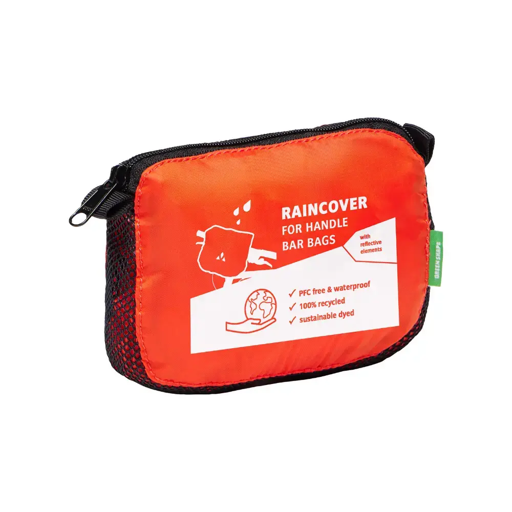 VAUDE Regenhoes Voor Stuurtassen Oranje