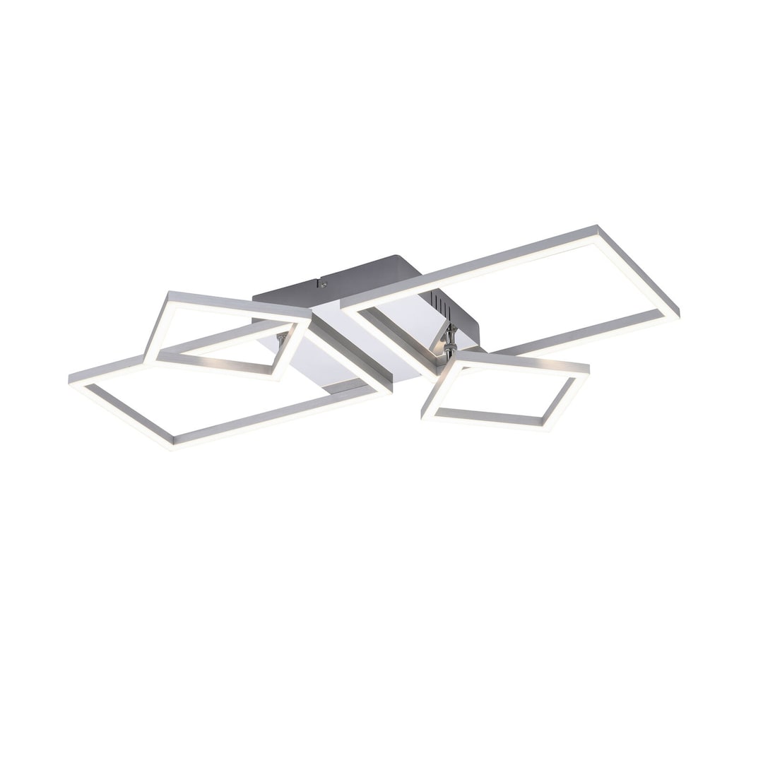 LED-Deckenleuchte Iven Alu
