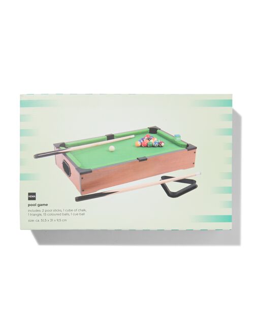 jeu de billard 51.5x31x9.5