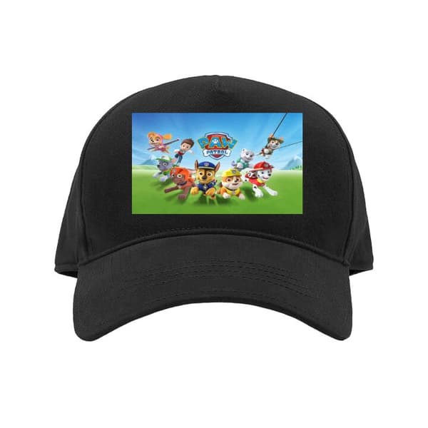 Barn-Caps | Justerbar Caps for Barn PAW Patrulje Svart Barn