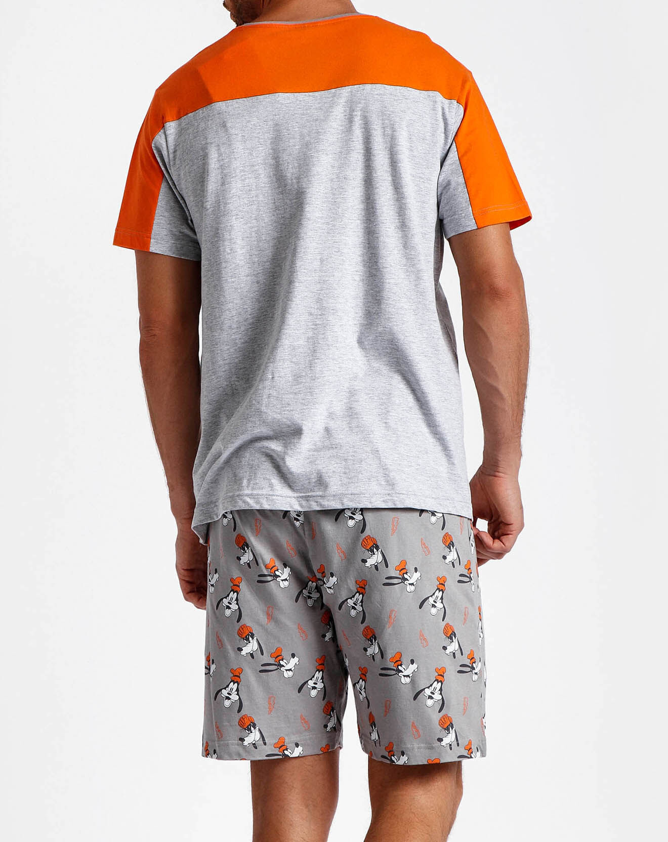 28 Pyjama T-Shirt & Short orange