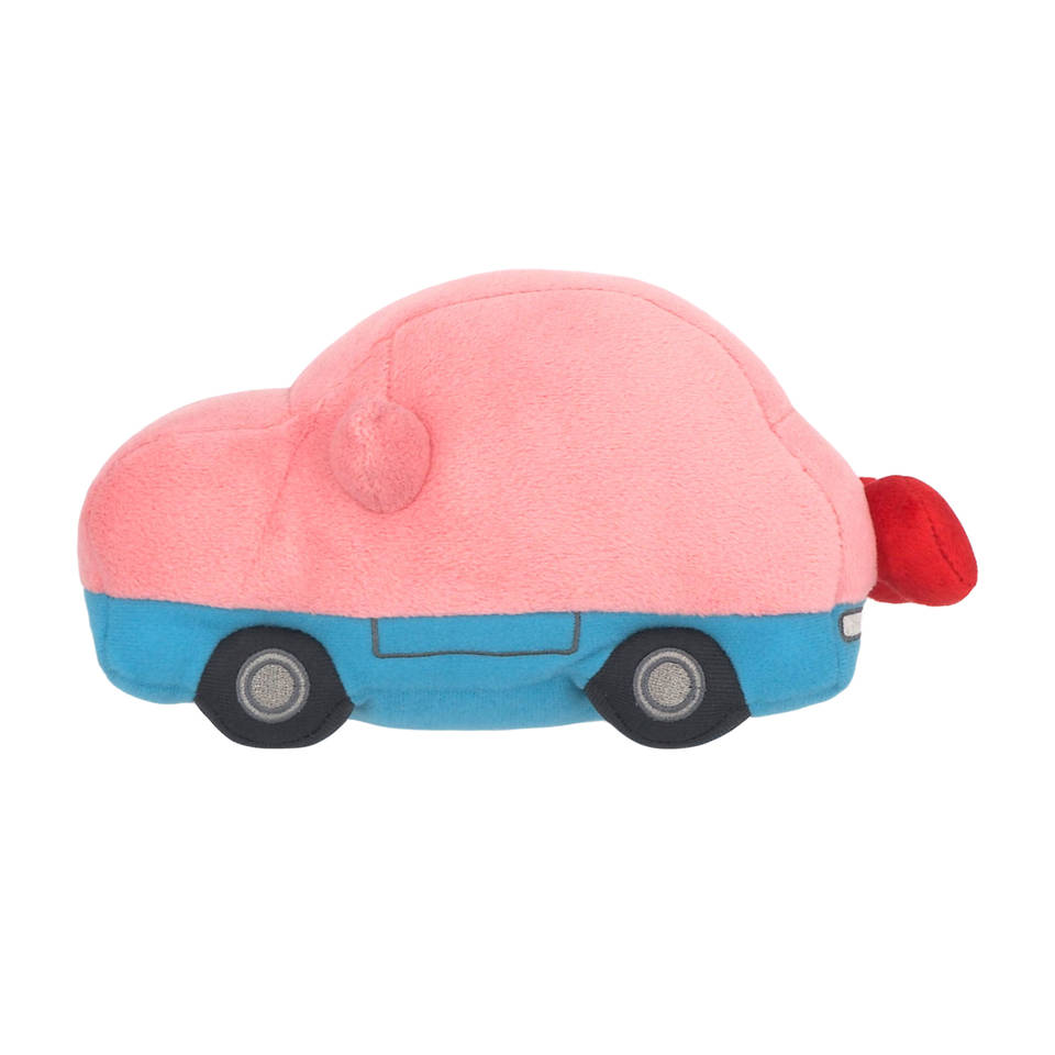 Kirby auto pluchen knuffel - 19 cm