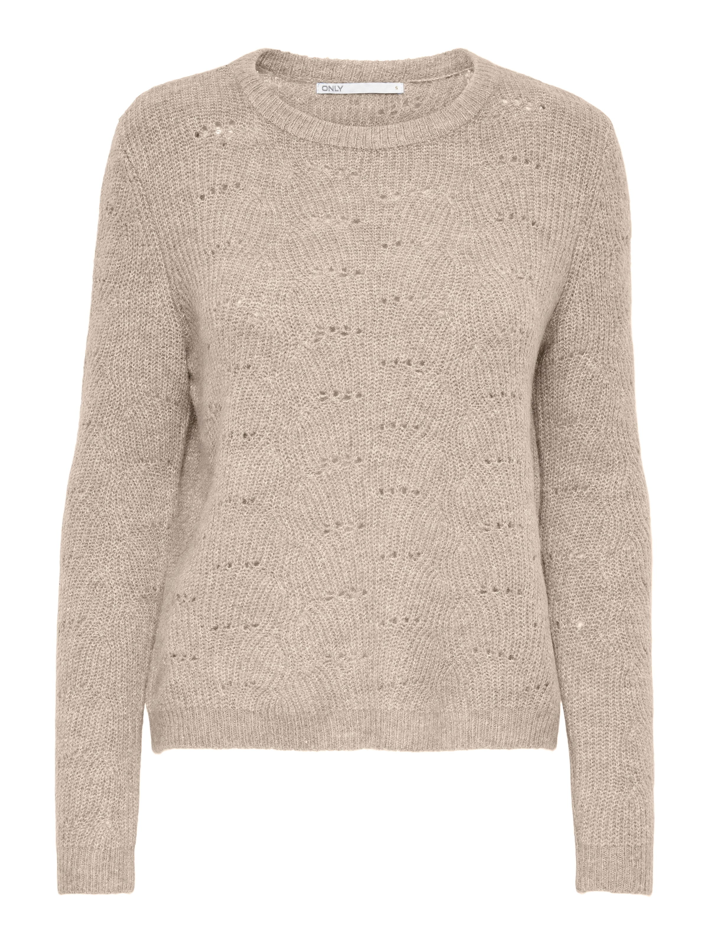 ONLY Rundhalspullover »ONLLOLLI L/S PULLOVER KNT NOOS«