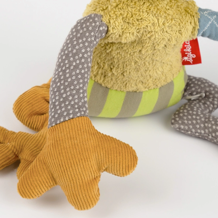sigikid® Kuscheltier Frosch Swetty Yellow grüngelb