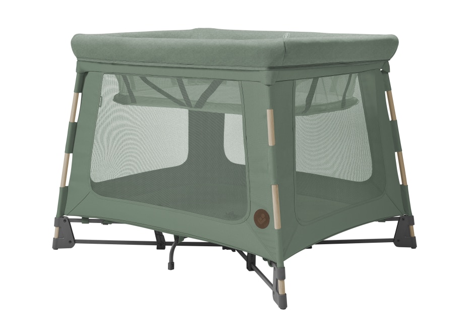 Swift 3-in-1 Stubenwagen, Reisebett und Laufstall 0 - 3.5 Y   0 - 15 kg    Sekundenschnelles Zusammenklappen |    Federleicht |    3 Produkte in 1 |    Einzigartige 2-Stufen-Matratze |
