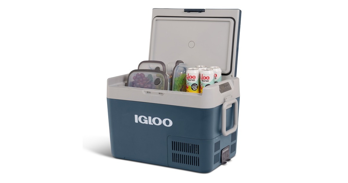 IglooICF32 AC/DC  met compressor koelbox  (Blauw, 32 liter)