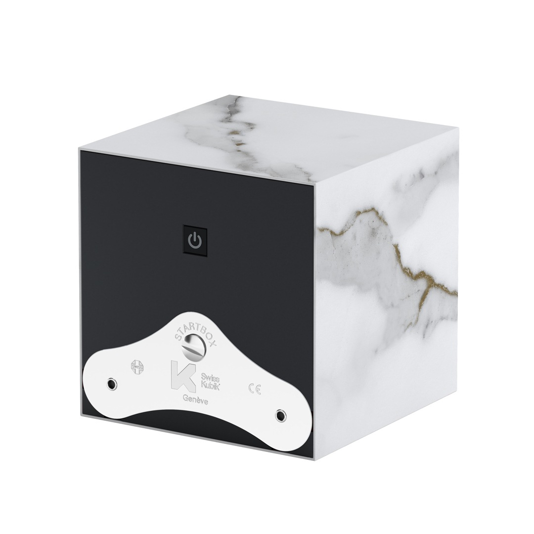 SwissKubik Startbox Metamorphik Weiss Carrara Limited Edition