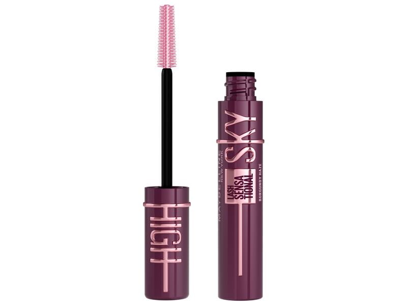Maybelline Mascara Lash Sensational Sky High Burgundy Haze Wimperntusche sorgt für extreme Länge und volles Volumen