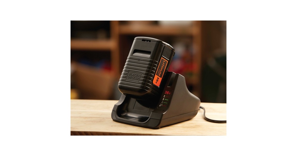 BLACK+DECKERAccu BL20362 oplaadbare batterij  (Zwart/oranje, 36V, 2Ah)