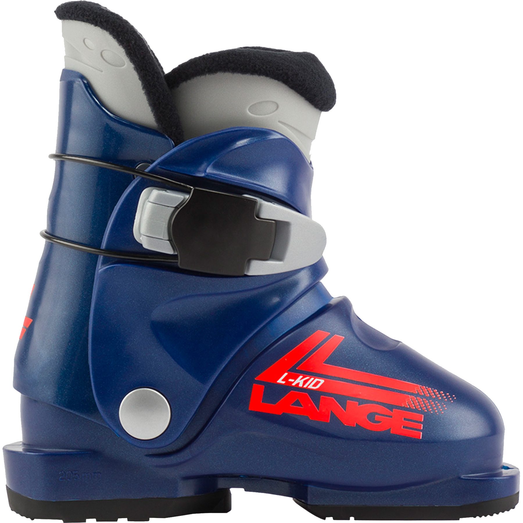 Lange L-Kid Alpin Skischuhe Kinder blau