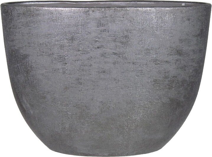 Bela Arte bloempot Mira zilver 50 x 20 x 36 cm