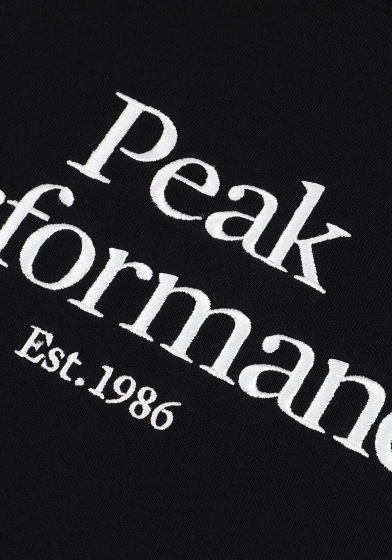 PEAK PERFORMANCE zwarte peak performance trui m original crew
