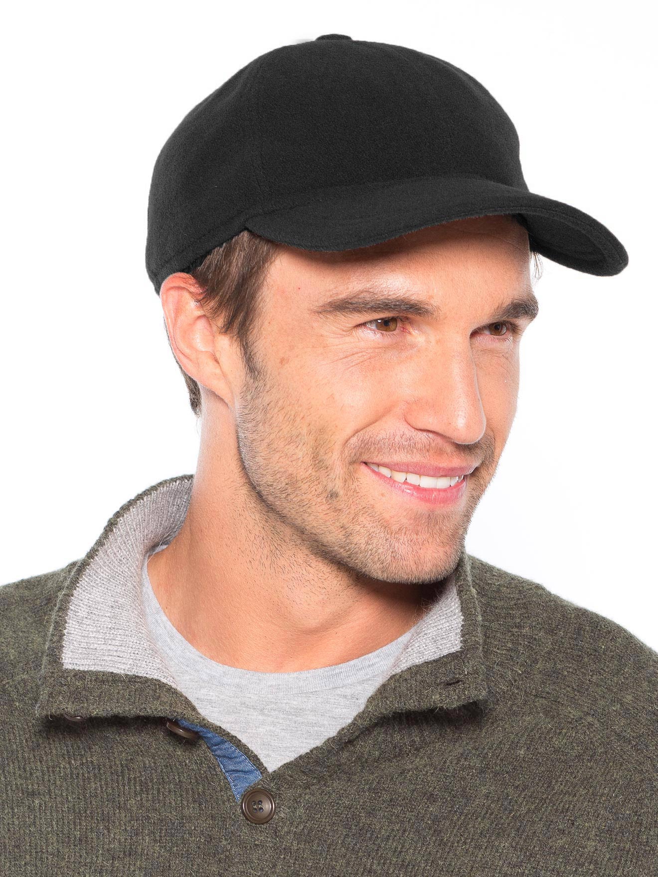 Casquette cache-oreilles 70% laine