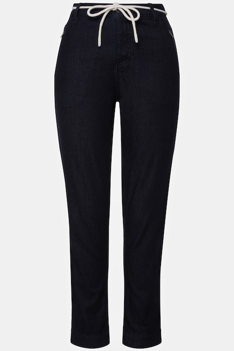 7/8-PushUp Jeans Julia, Wash-Effekte, Zipptaschen
