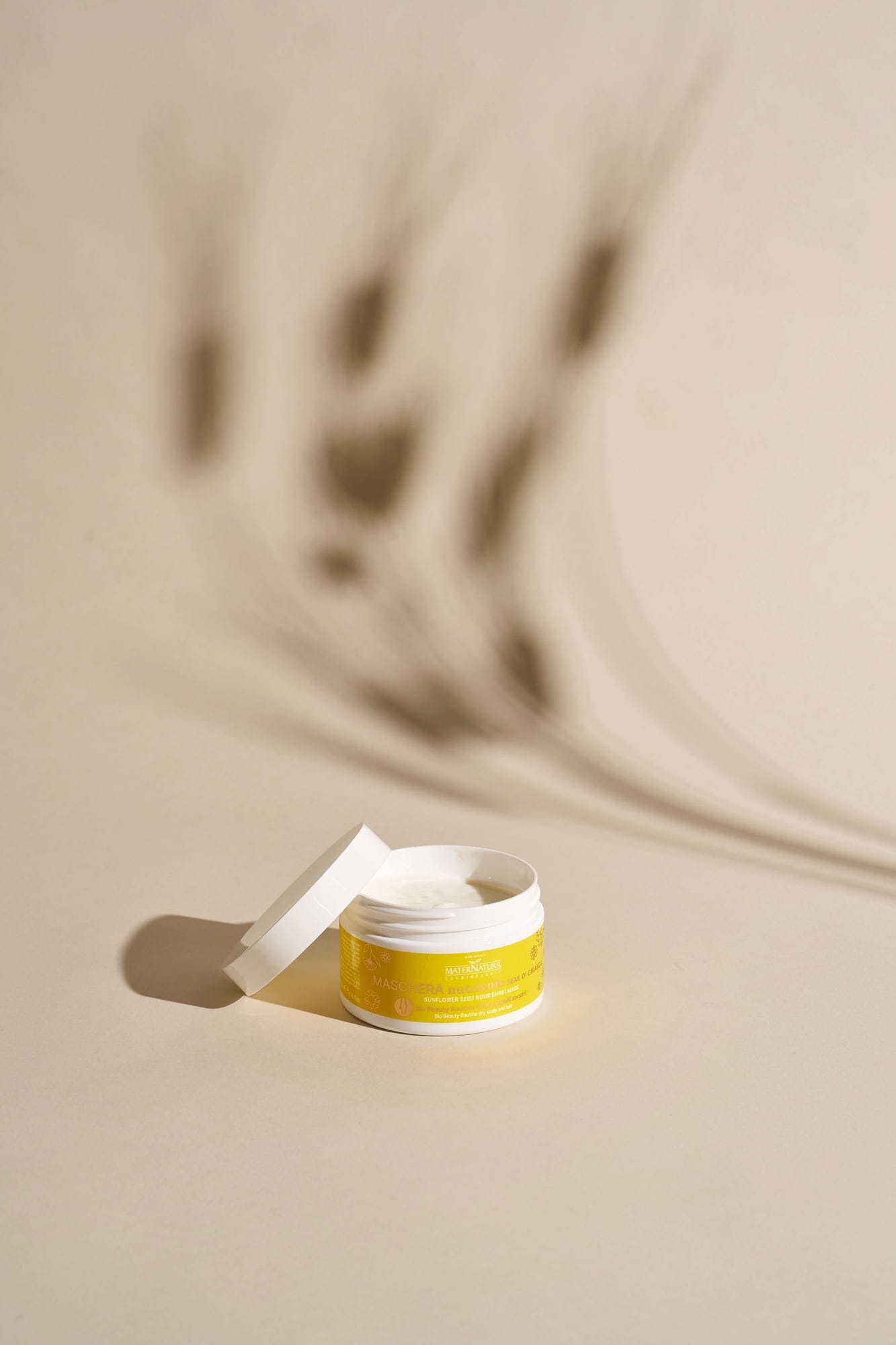 MaterNatura  Haarmaske mit Sonnenblumenkernöl, 200 ml