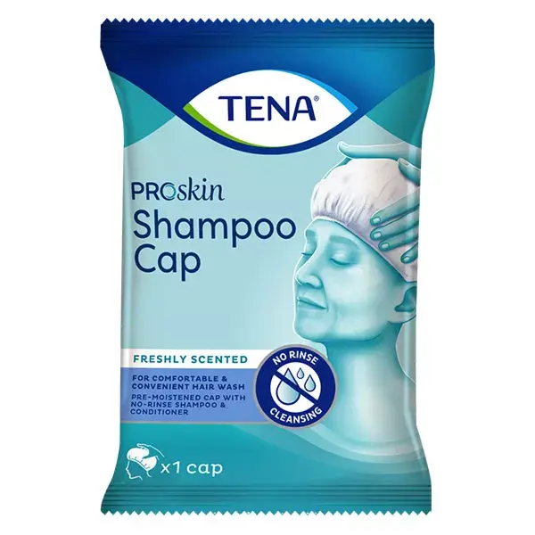 Touca de Banho TENA Proskin Shampoo Charlotte