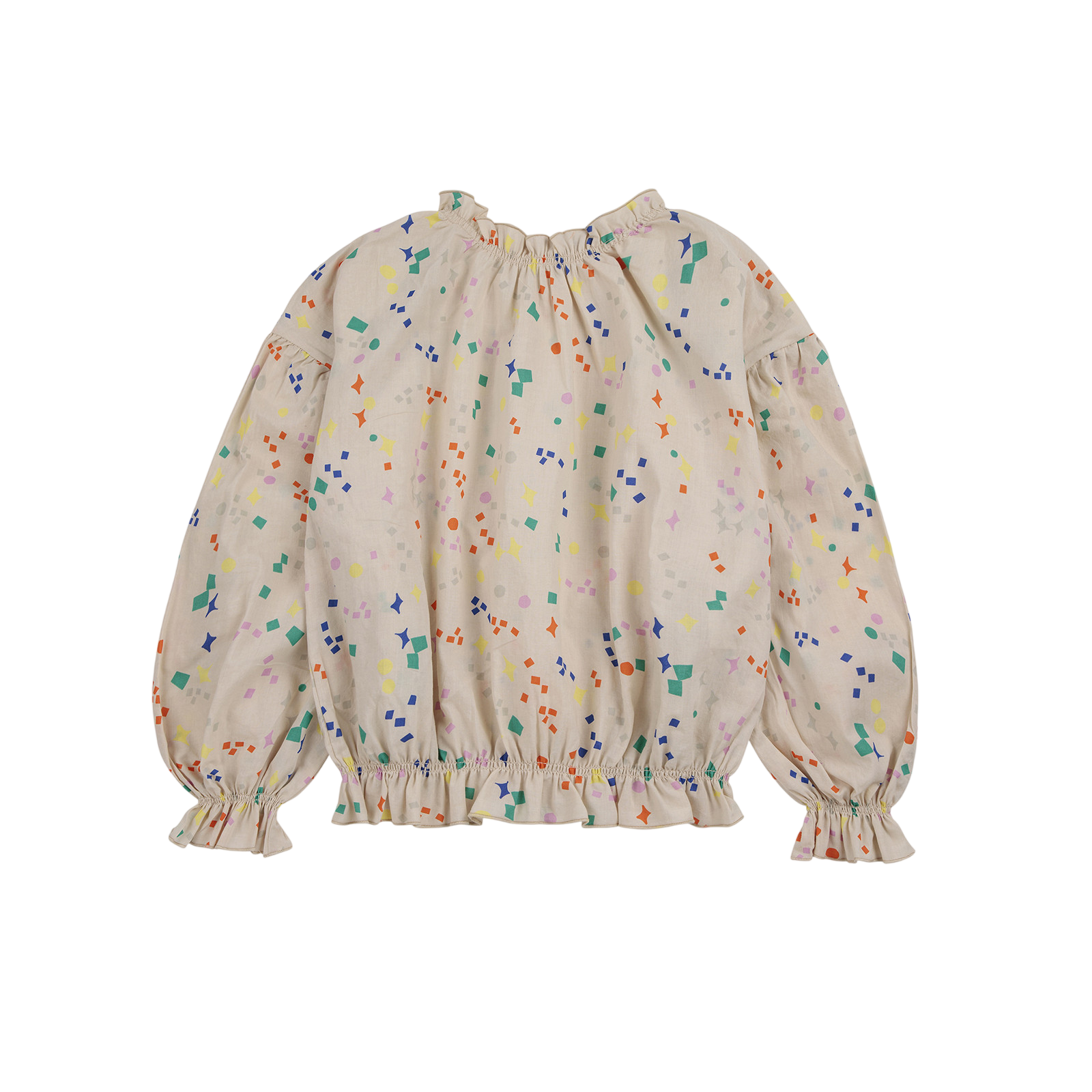 Bluse Sparkles all over Offwhite