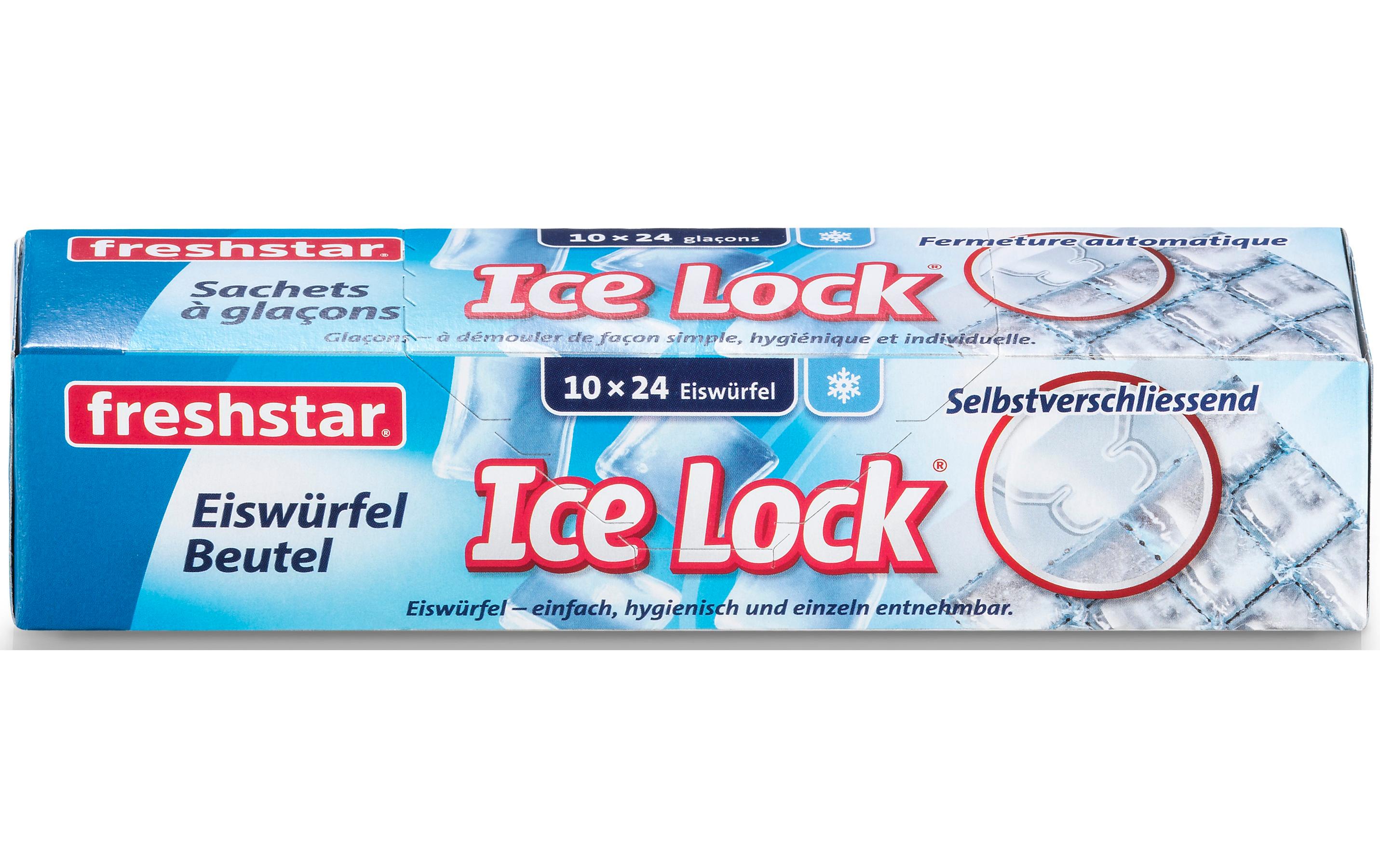 Eiswürfelbeutel 10 Stück für 24 WürfelEiswürfel-Beutel