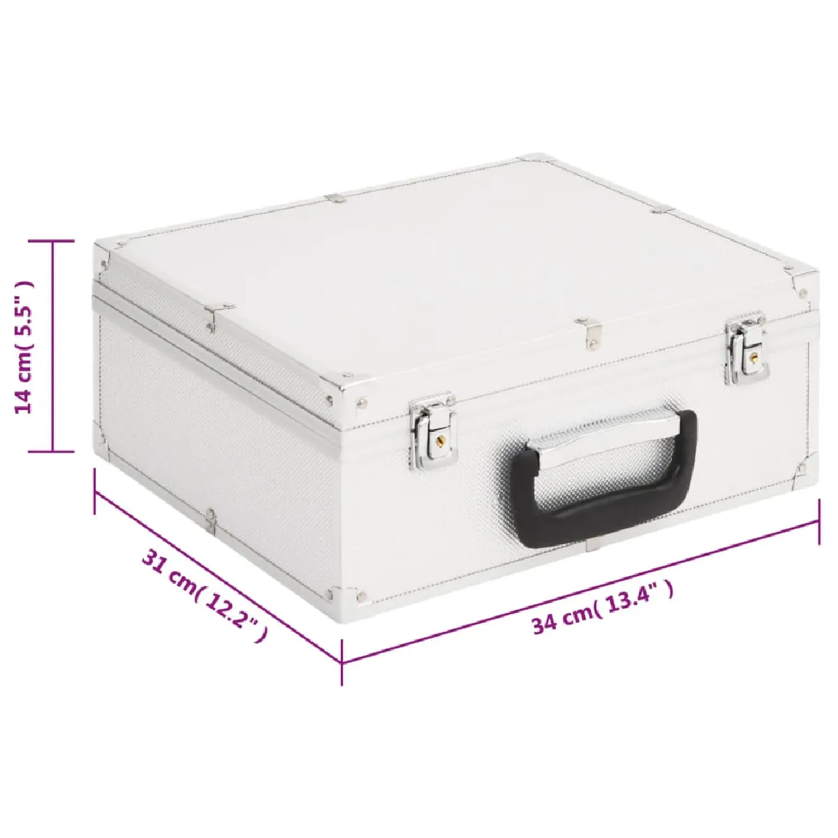 vidaXL Jeu de jetons de poker - 300 pcs