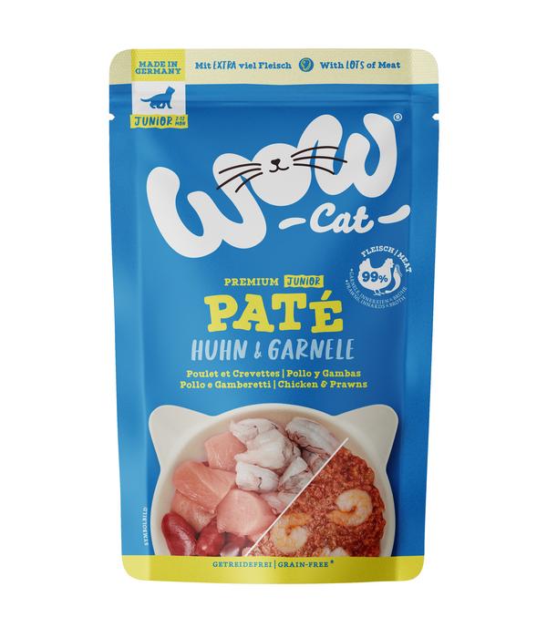 WOW® Cat Nassfutter für Katzen Premium Paté