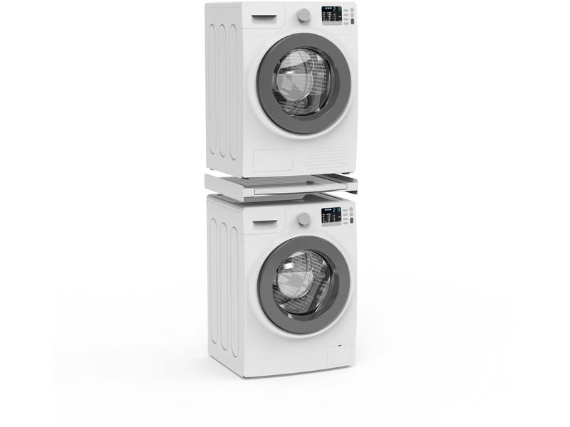 Xavax Zwischenbausatz Smart 55 x 60 cm Bausatz für Waschmaschine und Trockner