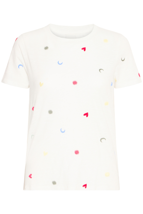 Ichi ecru dames t-shirt