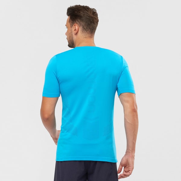 T-shirt trail SALOMON SENSE SEAMLESS TEE M HAWAIIAN OCEAN