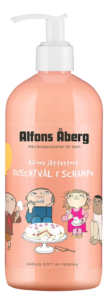 Alfons Åberg Alfons' Kæmpestore Showergel og Shampoo - 500 ml