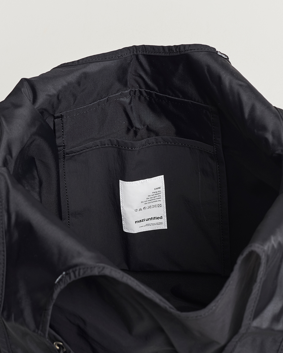 mazi untitled Nylon Bore Bag Black
