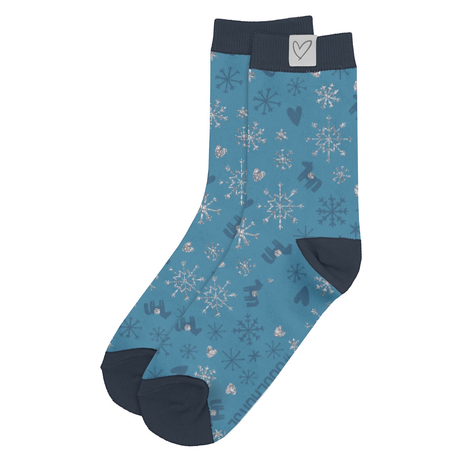 Soulhorse Socken  - snowflakes - 35-38