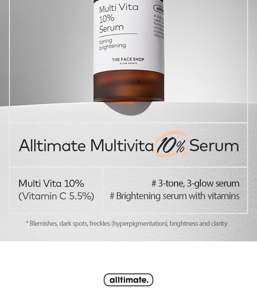 THE FACE SHOP - Alltimate Multi Vita 10% serum