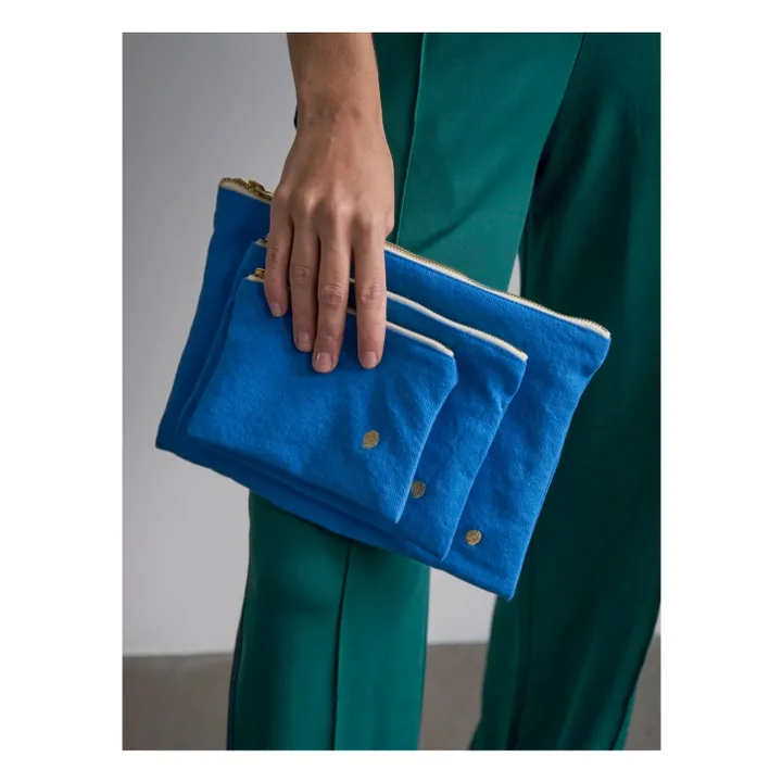 La cerise sur le gâteau Pochette Iona | Bleu électrique