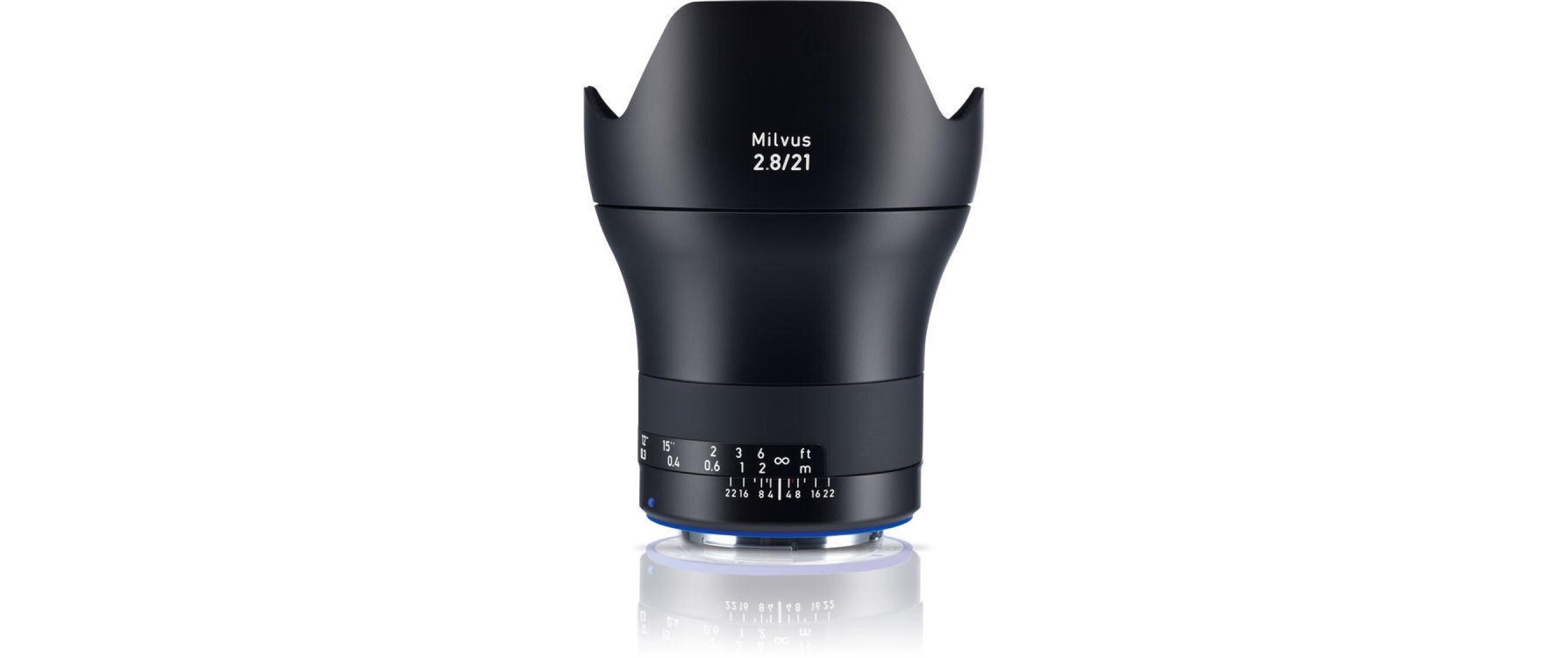 Festbrennweite Milvus 21mm T/2.8 – Canon EF<br>Milvus 2.8/21 ZE