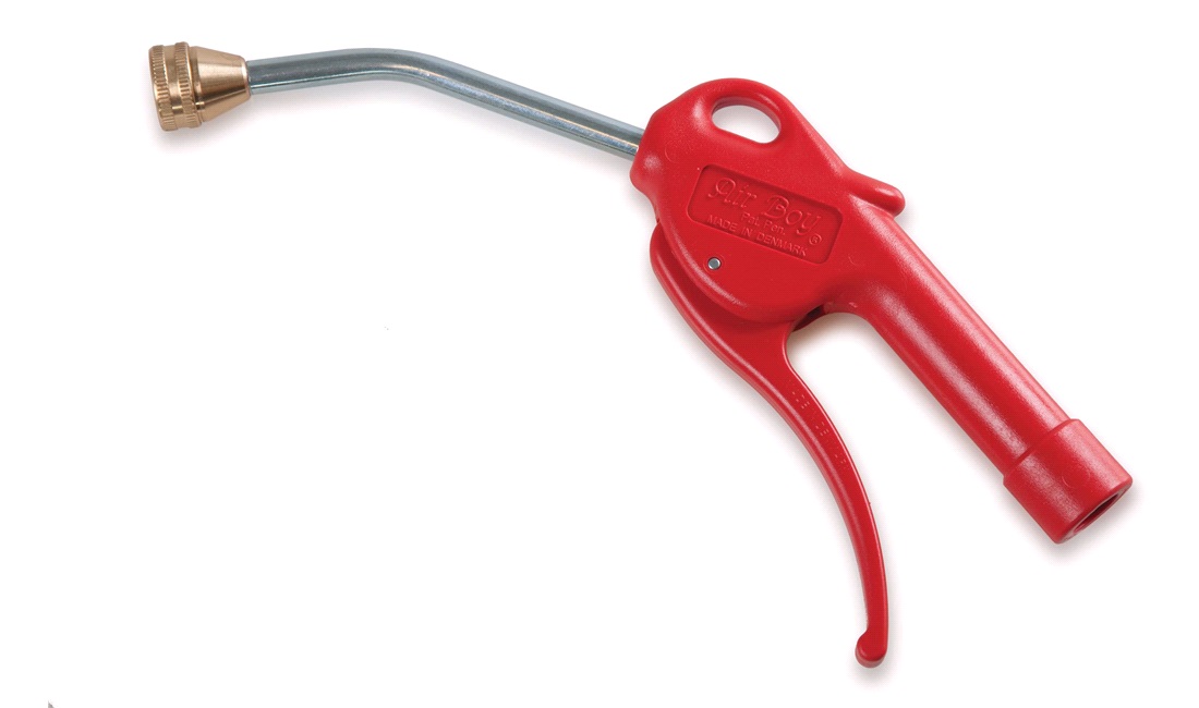 Uni. pumpepistol 8mm bøjet rør til cykel JWL