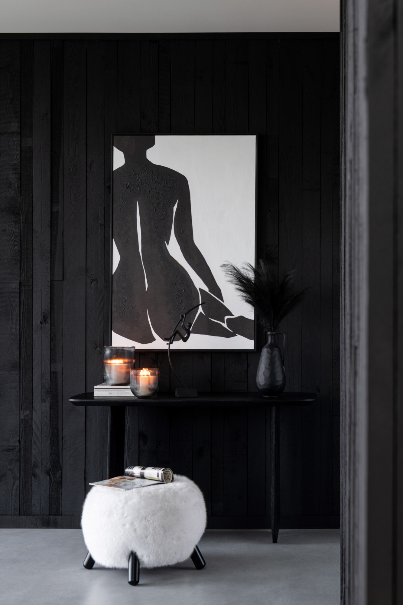 Console Celeste bruin