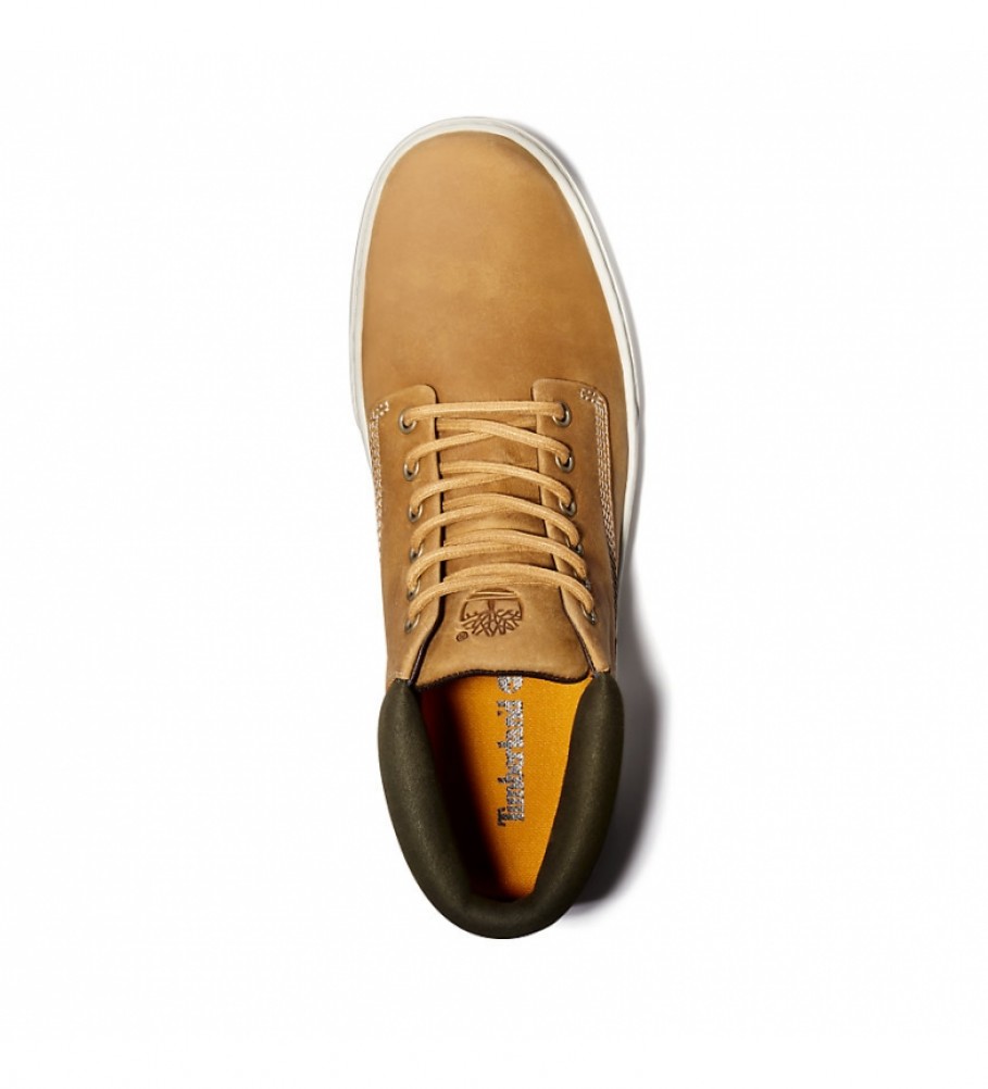 Sapatos Timberland Adventure 2.0 Cupsole Chukka em couro, cor camelo