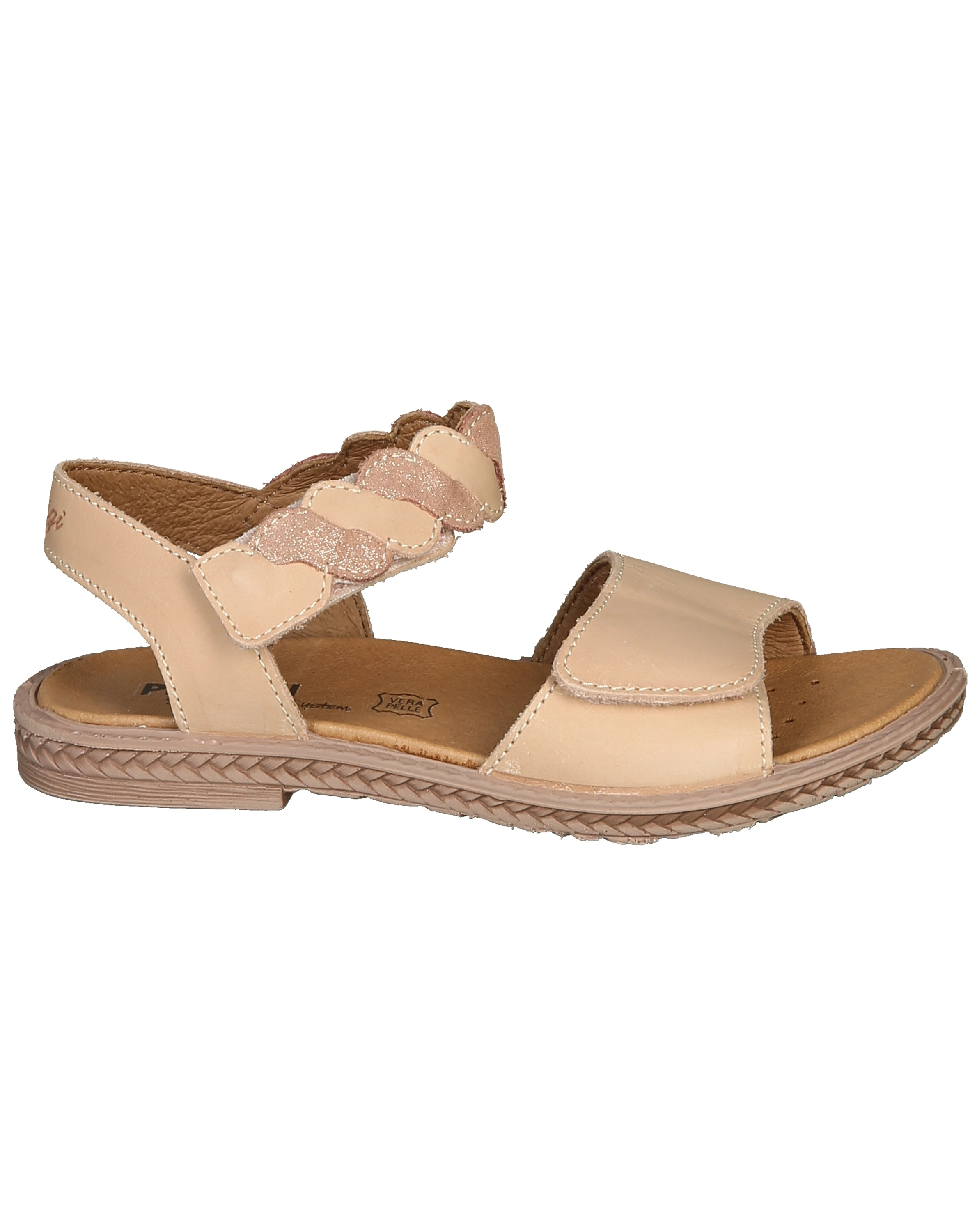Klett-Sandalen TESSERA in beige